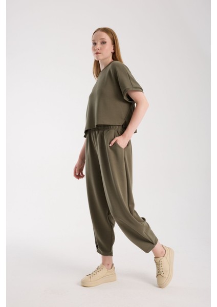 Crop Şalvar Alt-Üst Takım fırsatları