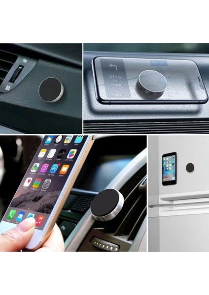Tüm Modellerle Uyumlu Manyetik Araç Içi Telefon Tutucu Çok Amaçlı Güçlü Mıknatıs Tutucu fiyatları