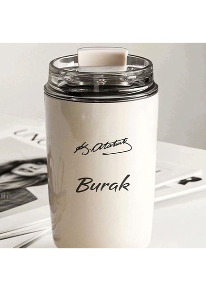 Kişiye Özel Retro Stil 240ML Vakumlu Isı Korumalı Imza Baskılı Termos Kupa fiyatları