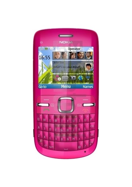C3-00 Tuşlu Cep Telefonu Pembe
