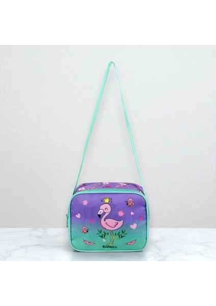 Lisanslı Lila-Su Yeşili Flamingo Desenli Ilkokul Sırt Çantası & Beslenme Çantası indirimleri