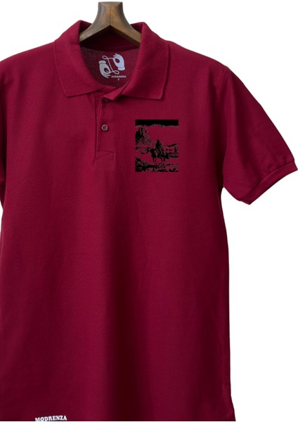 Bordo Lacoste Tasarım Polo Yaka fiyatları