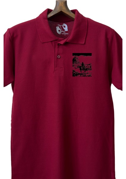 Bordo Lacoste Tasarım Polo Yaka modelleri