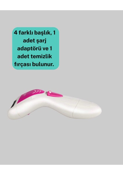 Şarjlı Epilatör ve Ayak Törpüsü Seti modelleri