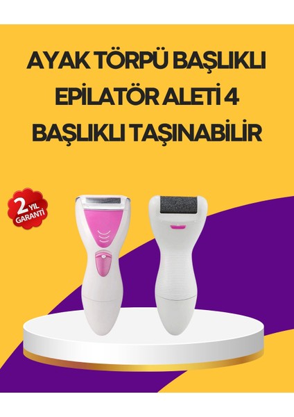 Taşınabilir Tıraşlı Epilasyon Makinesi