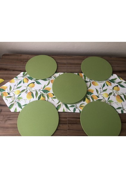 Limon Desenli Runner & Supla fiyatları