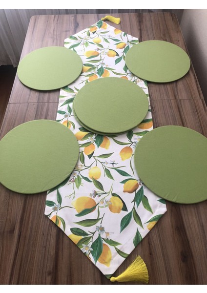 Limon Desenli Runner & Supla modelleri