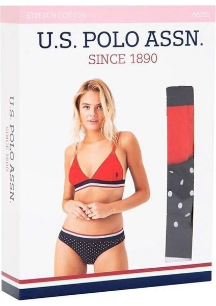 Kadın Beyaz Puantiyeli Büstiyer Slip Takımı modelleri