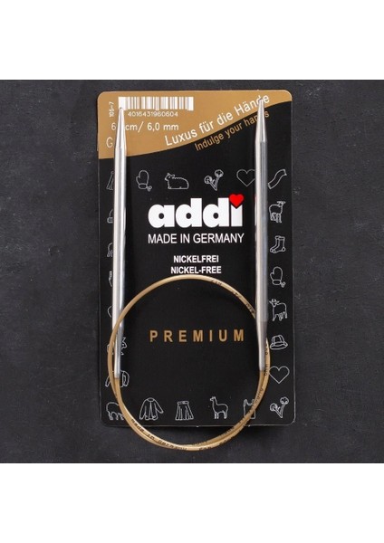 Addi 6 mm 60 cm Klasik Misinalı Şiş - 105-7