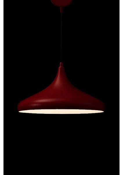 Modern Tasarım Bordo Sarkıt Avize – Salon, Mutfak ve Ofis Için Dekoratif Butik Lamba Aydınlatma