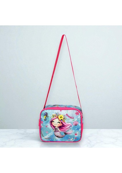 Lisanslı Deniz Kızı Desenli Ilkokul Sırt Çantası, Beslenme Çantası ve 2 Cepli Kalemlik Seti indirimleri