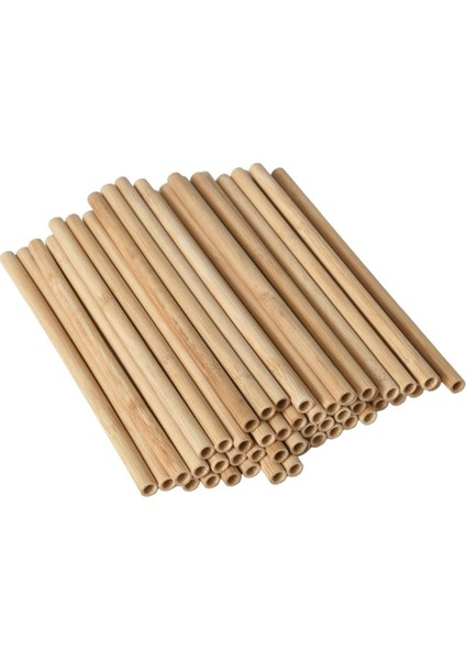 Doğal Bambu Pipet 20 cm 25 Adet fiyatları