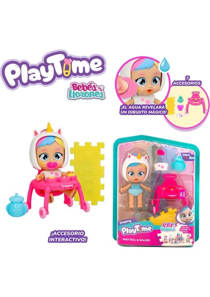 CYP05000 Cry Babies Play Time Mini Dreamy Bebek ve Yürüteci fiyatları
