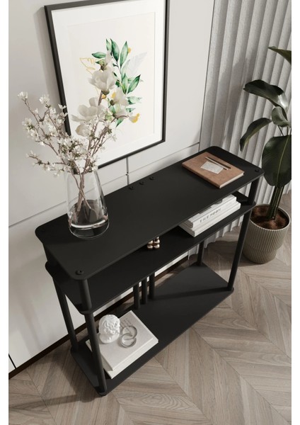 Garcia Dekoratif Raflı Dresuar Siyah modelleri