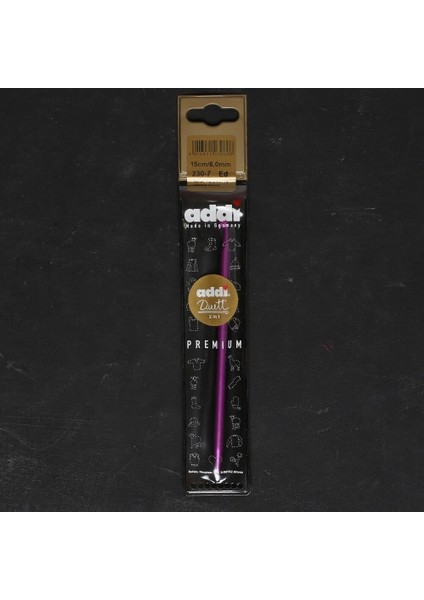 Addi Duett 6 mm 15 cm Tunus Tığı - 230-7