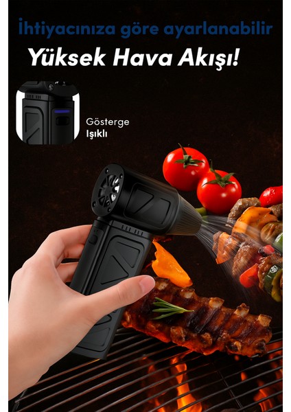 Turbo Jet Fan | 90.000 Rpm Fırçasız Motorlu, 4 Kademeli, Taşınabilir Kompresör + Çanta fiyatları