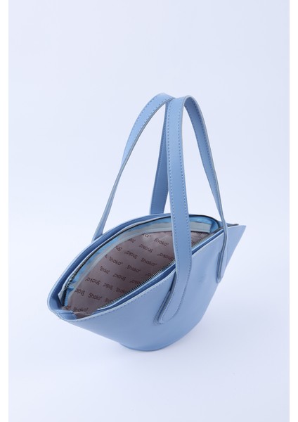 Mavi SHK124 Suni Deri, Astarlı, Fermuarlı,tek Bölmeli El, Kol ve Omuz Çantası indirimleri