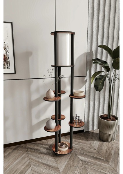 Volante Raflı Lambader Ceviz fiyatları