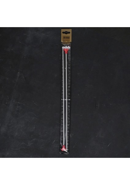 Addı Kalpli 4,5mm 40CM Klasik Alüminyum Örgü Şişi