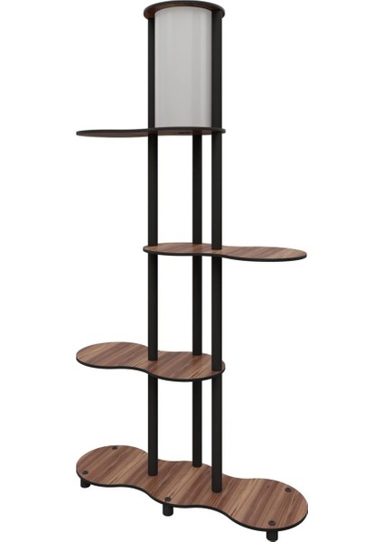 Travers Raflı Lambader Ceviz fırsatları