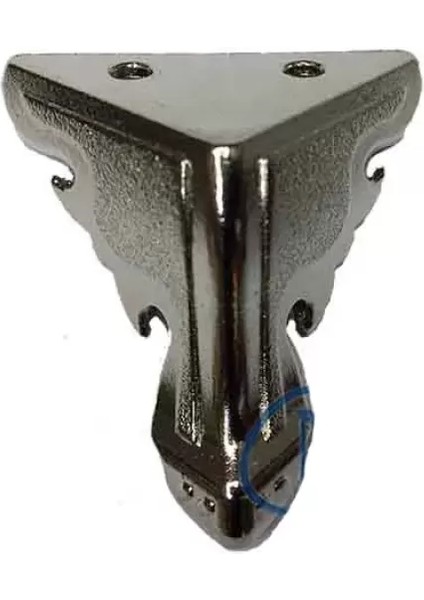 Kelebek Sandık Ayağı, Kutu Ayak 2,5 cm - Nikel, 100 Adet