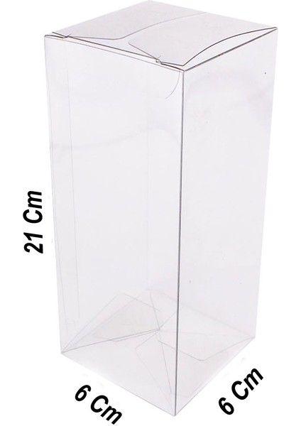 Asetat Kutu 6X6X21 cm (25 Adet) fiyatları