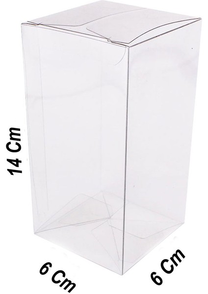 Asetat Kutu 6X6X14 cm (25 Adet) fiyatları