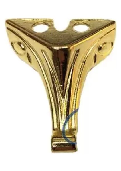 Moda Ahşap Sandık Ayağı, Kutu Ayak 2,5 cm - Sarı, 100 Adet