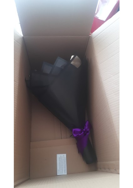 41 Li LED Işıklı Solmayan Gül Mor Gül Dışı Siyah - Harfli - Ayıcık ve Kelebekli modelleri