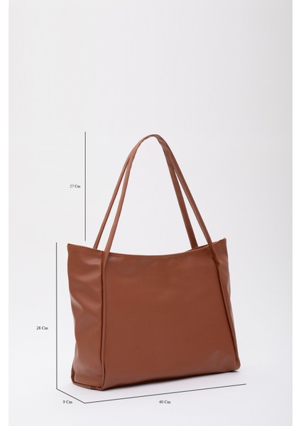 Taba SHK90 Suni Deri Iç Bölmeli Fermuarlı El, Kol ve Omuz Shopper Çanta fiyatları