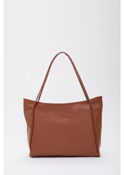 Taba SHK90 Suni Deri Iç Bölmeli Fermuarlı El, Kol ve Omuz Shopper Çanta fırsatları