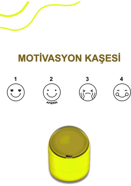 Öğretmen Öğrenci Motivasyon Kaşesi, Veli Motivasyon Kaşesi, Defter ve Kitap Ödev Kontrol Kaşesi