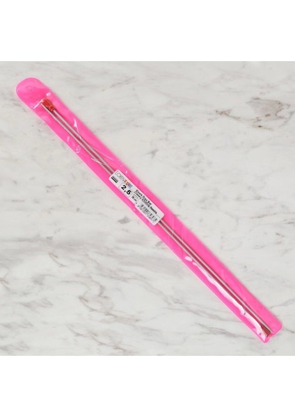 Loren Crafts 2,5 mm 35 cm Klasik Alüminyum Örgü Şi fiyatları