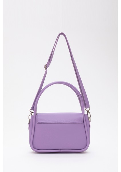 Lila SHK97 Suni Deri Ön Cep Detaylı 2 Bölmeli Ayarlanabilir Askılı El,kol ve Omuz Çantası modelleri