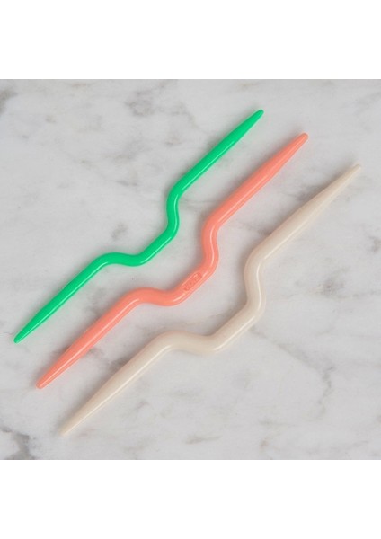 Loren Bükümlü Saç Örgü 3 Lü Şiş Seti fiyatları