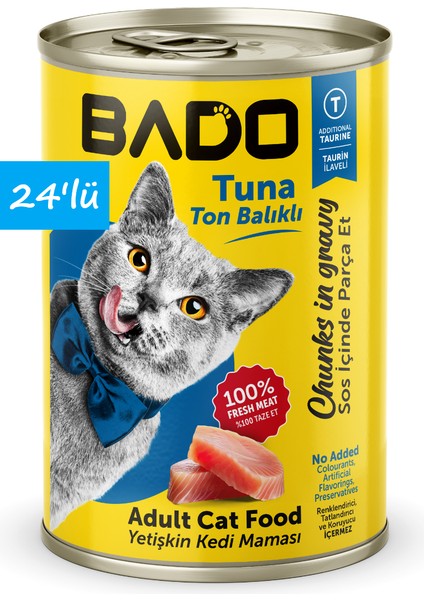 Yetişkin Yaş Kedi Maması Ton Balıklı 400GR 36'lı fiyatları
