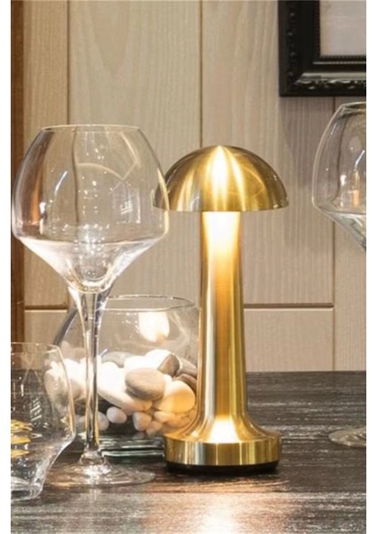 CT-8429 Dokunmatik Mantar Masa Lambası 3 Işık Renkli Şarjlı Masa Lambası Metal Ürün fiyatları