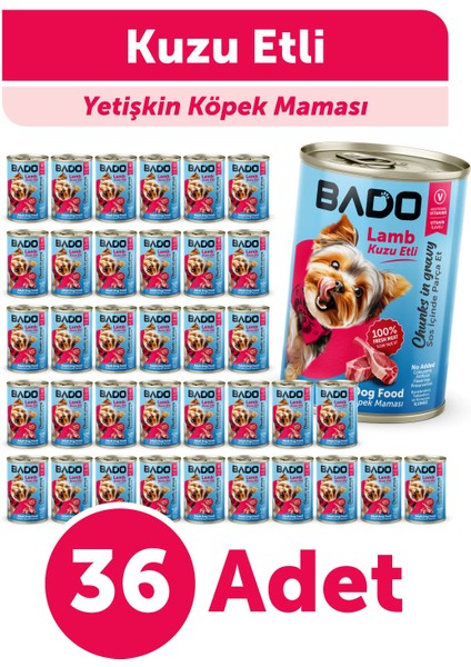 Yetişkin Yaş Köpek Maması Kuzu Etli 400GR 36'lı