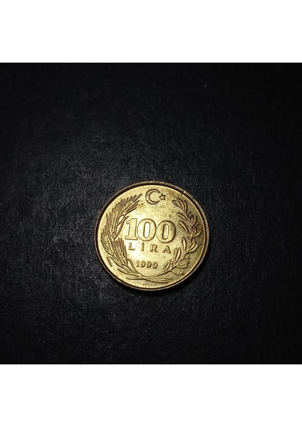 3996368990171B4A22 1990 100 Lira Ççt+ %70 Bakır Para fiyatları