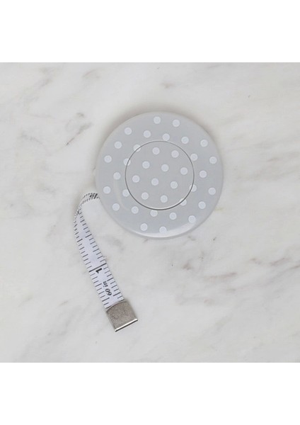 Loren Gri Benekli Otomatik Mezura