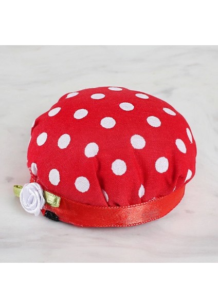 Loren Kola Takılabilir Iğnedenlik Kırmızı Puanlı