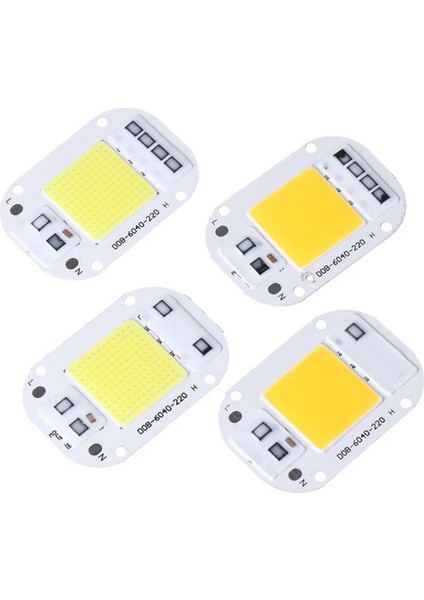 220 Volt 50 Watt Beyaz Projektör Cob LED Çipi fırsatları