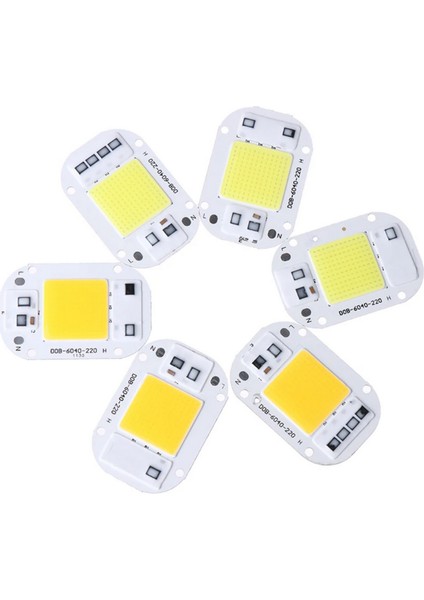 220 Volt 50 Watt Beyaz Projektör Cob LED Çipi indirimleri