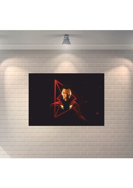 Doctor Strange 3 Dekoratif Ahşap Poster