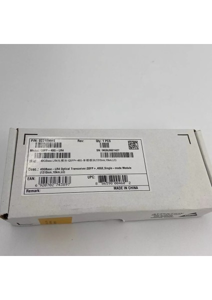 02310mhs 40g Qsfp+ Lr4 1310nm 10km Smf Transceiver Modül fiyatları