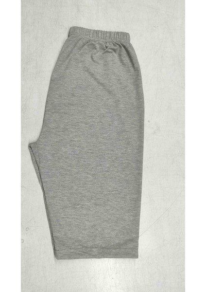 Ağlı Kısa Gri Penye Tayt (Süper Kalite) fiyatları