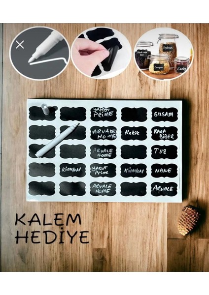 Kavanoz Etiketi modelleri