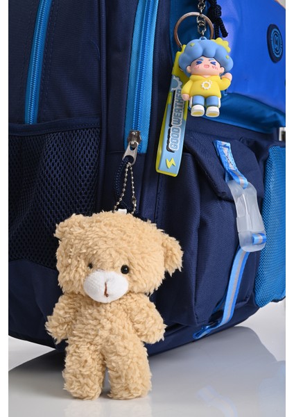 MU-5947 Deep Blue Okul Çanta Seti 3'lü – Sırt Çantası, Beslenme Çantası ve Kalemlik indirimleri