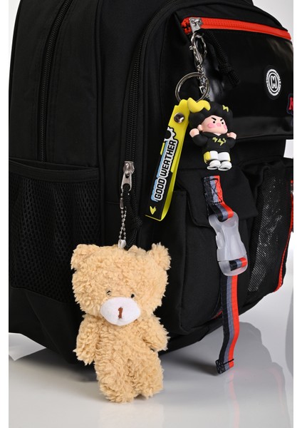 MU-5941 Black Start Okul Çanta Seti 3'lü – Sırt Çantası, Beslenme Çantası ve Kalemlik indirimleri