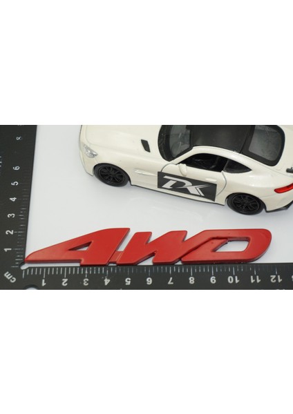 Arazi Off Road 4WD Kırmızı Abs Yazı Logo Amblem fiyatları